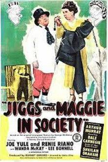 Jiggs and Maggie in Society film afişi