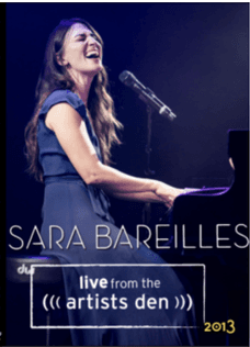 Sara Bareilles: Live from the Artists Den logo