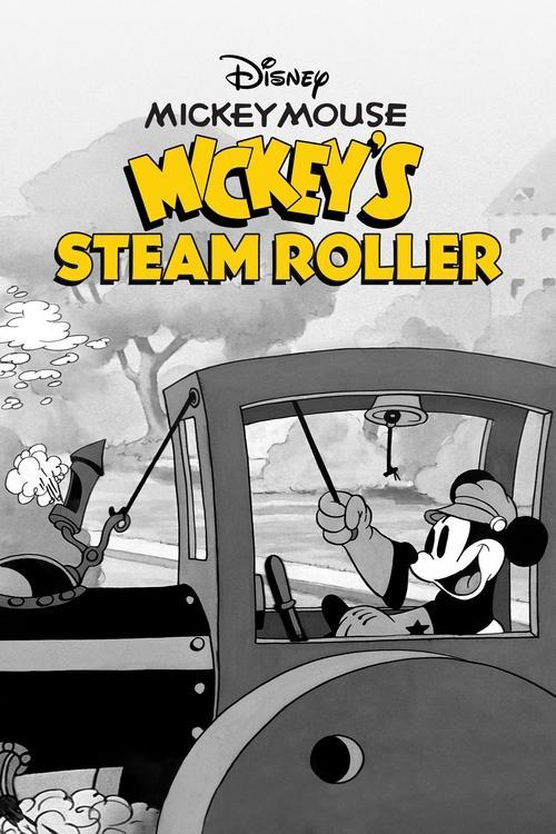 Mickey's Steam Roller film afişi