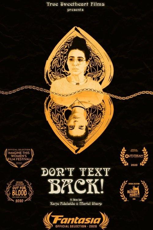 Don't Text Back film afişi